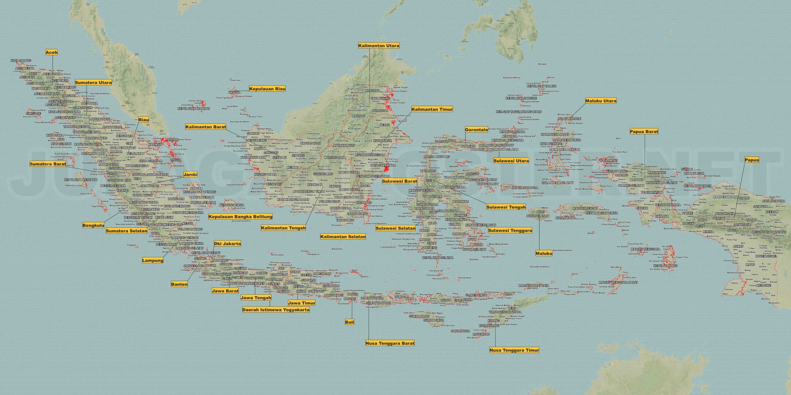 Peta Indonesia Beserta Keterangannya: Informasi Terperinci tentang Nusantara