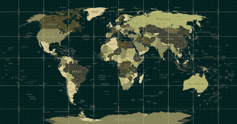 Peta Dunia Nama Negara: Daftar Negara di Seluruh Dunia