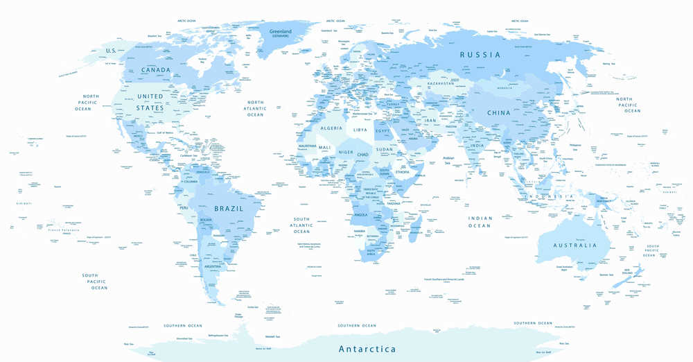 Negara dalam Peta Dunia: Jejak Identitas Bangsa