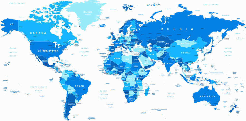 Peta Dunia Indonesia Australia: Jarak Terjauh di Bumi