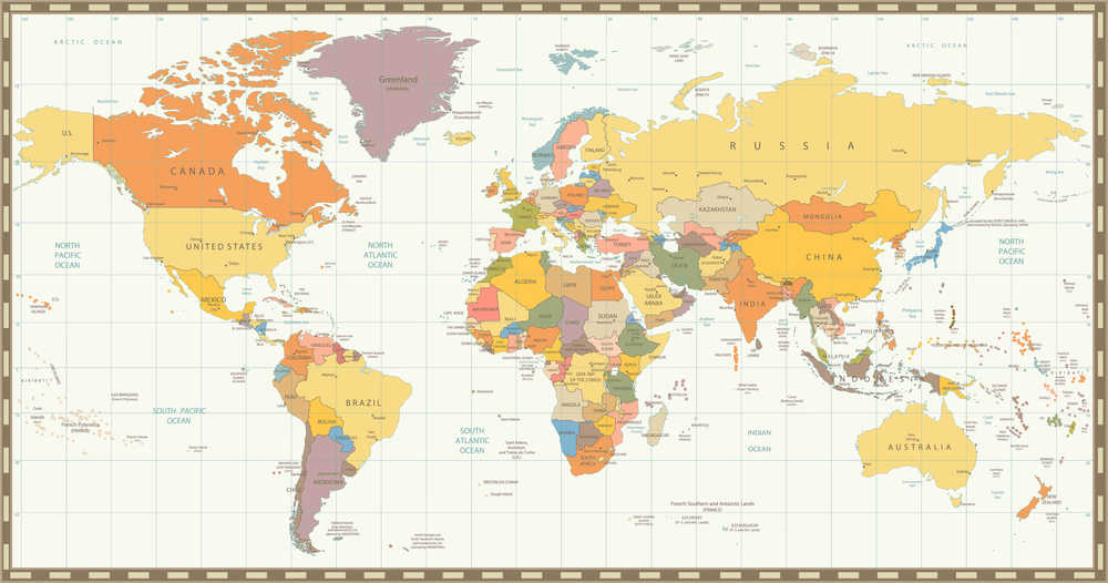 Peta Dunia dan Nama Negara Lengkap: Panduan Global