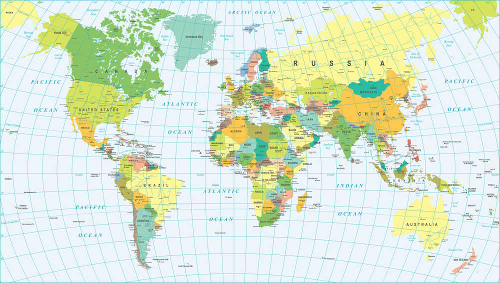 Peta Dunia dan Nama Negara: Memahami Identitas Dunia