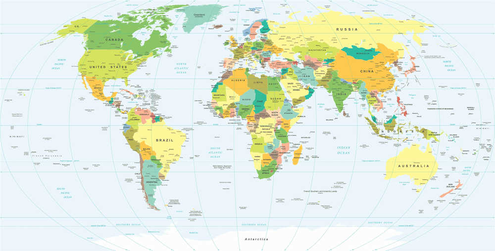 Peta Dunia 2018: Pembaruan Terakhir dalam Kartografi