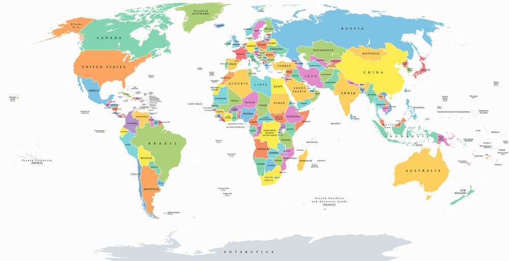 Letak Benua Asia pada Peta Dunia: Memahami Geografi Kontinental